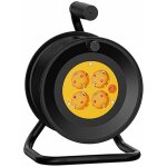 Tm electron - enrouleurs de cble 3 x 1. 5 mm 25 m 4 fiches