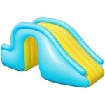 Toboggan gonflable avec marches larges pour piscine, arme, toboggan, ch�teau, toboggan d'eau, jouets ...