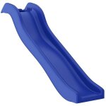 Helloshop26 - toboggan de jeu bleu 175 x 38 x 23 cm polypropylne