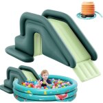 Toboggan pour piscine, glissière d'eau gonflable, toboggan gonflable pour piscine d'été, toboggans parc ... Toboggan pour piscine, glissière d'eau gonflable, toboggan gonflable pour piscine d'été, toboggans parc ...