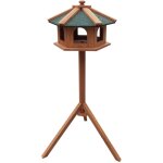 Mangeoire sur pied ? 115 cm ? en bois de sapin ? avec fenêtres ? abri résistant nichoir pour oiseaux ... Mangeoire sur pied ? 115 cm ? en bois de sapin ? avec fenêtres ? abri résistant nichoir pour oiseaux ...