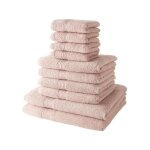 Lot de 4 serviettes de bain today 30x50 + 4 serviettes de bain50x90 + 2 draps de bain 70x130 cm 100% ...