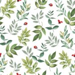 Douceur d'int�rieur - toile cir�e au m�tre - largeur 140 cm - fleurs et coccinelles - vert