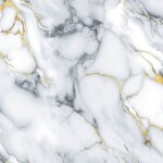 Toile cirée au mètre - largeur 140 cm - marbre métallisé - gris Toile cirée au mètre - largeur 140 cm - marbre métallisé - gris