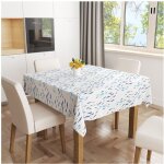 Toile cire ovale 140x240cm plonge sur cintre access deco