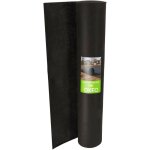 Toile g�otextile longueur 30mx1m noir - densit� 150 g / m� - ind�chirable - anti - mauvaises herbes - ...