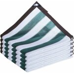 Toile d'ombrage 2 x 3 m avec ?illets, protection solaire  90 % pour plantes, serre, bche en maille, ...