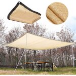 Sunxury - toile d'ombrage beige voile rectangulaire 90% rsistant aux uv respirant et ombrage pour serre ...