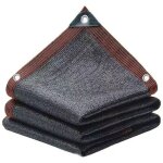 Toile d'ombrage, filet d'ombrage ext�rieur anti - uv, filet d'ombrage de jardin avec ?illets, adapt� ...