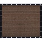 Toile d'ombrage perfor�e pour protection solaire et intimit�, id�ale pour balcon, terrasse, pergola (2 ...