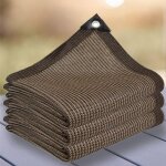 Toile ombrage voile d'ombrage pour patio et brise vue balcon 3x3m net ombrage en filet d'ombrage extrieur ...