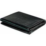 Toiles de paillage 2m x 5m, geotextile, toile anti mauvaises herbes jardin, bache noire agricole, barriere ...