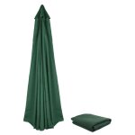 Toile de parasol de 2 mètres de diamètre, résistante aux uv, pour poteau de parasol de plage, vert Toile de parasol de 2 mètres de diamètre, résistante aux uv, pour poteau de parasol de plage, vert
