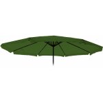 [jamais utilis] toile pour parasol meran pro, parasol de march gastronomique avec volant  5m, polyester, ...