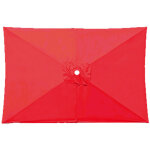 Toile de parasol rectangulaire 3x2 m, housse de remplacement pour parasol ext�rieur, parasol de jardin ...