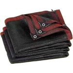 Toile pare - soleil d'ext�rieur, protection solaire rectangulaire et respirante, bord en ruban avec ?illets ...