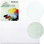 Phoenix - toile  peindre, toile civire en coton, prte  l'emploi, 280g 20x20cm