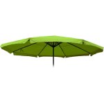 Toile de rechange pour parasol meran pro, parasol de march gastronomique avec volant  5m, polyester, ...