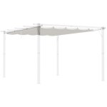 Toile de rechange pour pergola r�tractable 4 x 3 m polyester haute densit� 180 g / m� imperm�abilis� ...