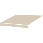 Toile de rechange store banne - lambrequin vagues douces - polyester haute densit� 280 g / m� anti - ...