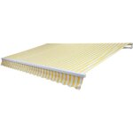 Jamais utilis] toile de rechange pour store t790, store  bras articul toile de rechange 4x3m, acrylique ...