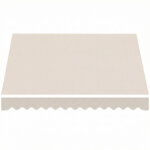 Toile de remplacement pour store - outsunny - lambrequin, d�perlante - compatible 3, 5x2, 5m - polyester ...