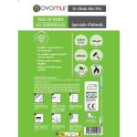 Toile de verre � peindre sp�ciale plafonds 140g / m� novomur 12, 5m / 25m