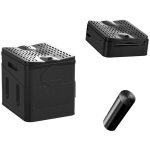 Toilette de camping portable adulte toilette pliable avec couvercle et 12 sacs poubelles urinoir unisexe ...