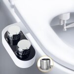 Toilette japonaise - bidet wc non �lectrique ultra fin avec double buse autonettoyante - jet d'eau froide ...