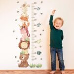 Toise de mesure pour enfants, sticker mural pour chambre, hauteur mesure stickers, tableau des hauteurs ...