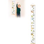 Toise murale b�b� r�gle mesure croissance fille gar�on jusqu?� 15 ans