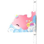 Toise murale enfant magn�tisme, toise enfant avec mesure 3d dauphin (65 - 183 cm)