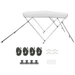 Mophorn - toit bimini � 3 arceaux, housse en polyester 600d avec cadre en aluminium, pare - soleil imperm�able ...