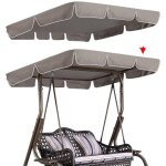 Toit de rechange pour balancelle de jardin 3 places, universel toile de rechange pour balancelle jardin ... Toit de rechange pour balancelle de jardin 3 places, universel toile de rechange pour balancelle jardin ...