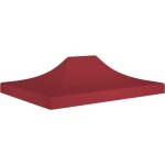 Toit de tente de r�ception 4x3 m bordeaux 270 g / m�