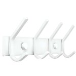 Toj living porte - manteau mural 8 crochets ? pat�re murale / porte - serviettes ? style industriel & ...