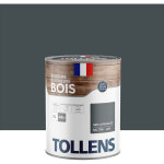 Tollens - peinture bois extérieur 2 en 1 - ultra résistante et économique satin - gris anthracite - 5l ... Tollens - peinture bois extérieur 2 en 1 - ultra résistante et économique satin - gris anthracite - 5l ...