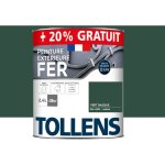 Tollens - peinture fer extrieure 2 en 1 - ultra rsistante, schage rapide et antirouille brillant - ...