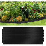 Tolletour bordure de jardin diy bordure de pelouse bordure de gazon galvanis� m�tal bordure de chemin ...