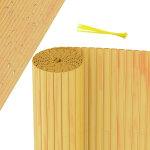 Tolletour canisse en pvc jardin balcon terrasse ? brise - vue et brise - vent, stable et facile � couper ...