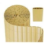 Tolletour canisse en pvc pour jardin balcon terrasse ? brise - vue et brise - vent, stable et moderne ...