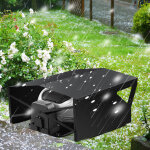 Tolletour garage tondeuse cover auvent protection pluie pro 786034cm toit pour robot de tonte