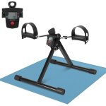 Tolletour p�dalier, bras et jambes, pliable, bureau & maison, personnes �g�es, mini v�lo, noir