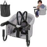 Tolletour siège de table bébé avec pinces antidérapantes et ceinture de sécurité pour tables de 2 - 8cm ... Tolletour siège de table bébé avec pinces antidérapantes et ceinture de sécurité pour tables de 2 - 8cm ...