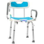 Tolletour - tabouret de douche réglable en hauteur jusqu'à 136 kg tabouret de salle de bain - avec accoudoir ... Tolletour - tabouret de douche réglable en hauteur jusqu'à 136 kg tabouret de salle de bain - avec accoudoir ...