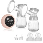 Tire lait electrique. double tire - lait electrique avec 2 modes 9 niveaux sans bpa. ultra silencieux ...