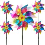 Lot de 5 éoliennes réfléchissantes, anti - oiseaux, répulsif anti - oiseaux réfléchissant, éoliennes ... Lot de 5 éoliennes réfléchissantes, anti - oiseaux, répulsif anti - oiseaux réfléchissant, éoliennes ...