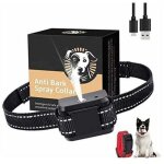 Tonchean - collier anti - aboiement pour chien, spray anti - aboiement � la citronnelle pour collier ...