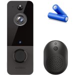 Sonnette vidéo sans fil, caméra de surveillance intérieure / extérieure avec carillon, audio bidirectionnel, ... Sonnette vidéo sans fil, caméra de surveillance intérieure / extérieure avec carillon, audio bidirectionnel, ...