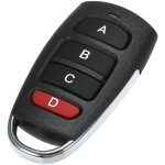Tlcommande universelle pour garage et porte, 433. 92 mhz tlcommande radio, duplicateur de code de ...